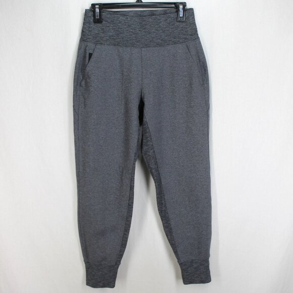 Athleta Venice Jogger Pants Womens Size S Gray High Rise Pull On Pockets 597888 - Picture 1 of 5